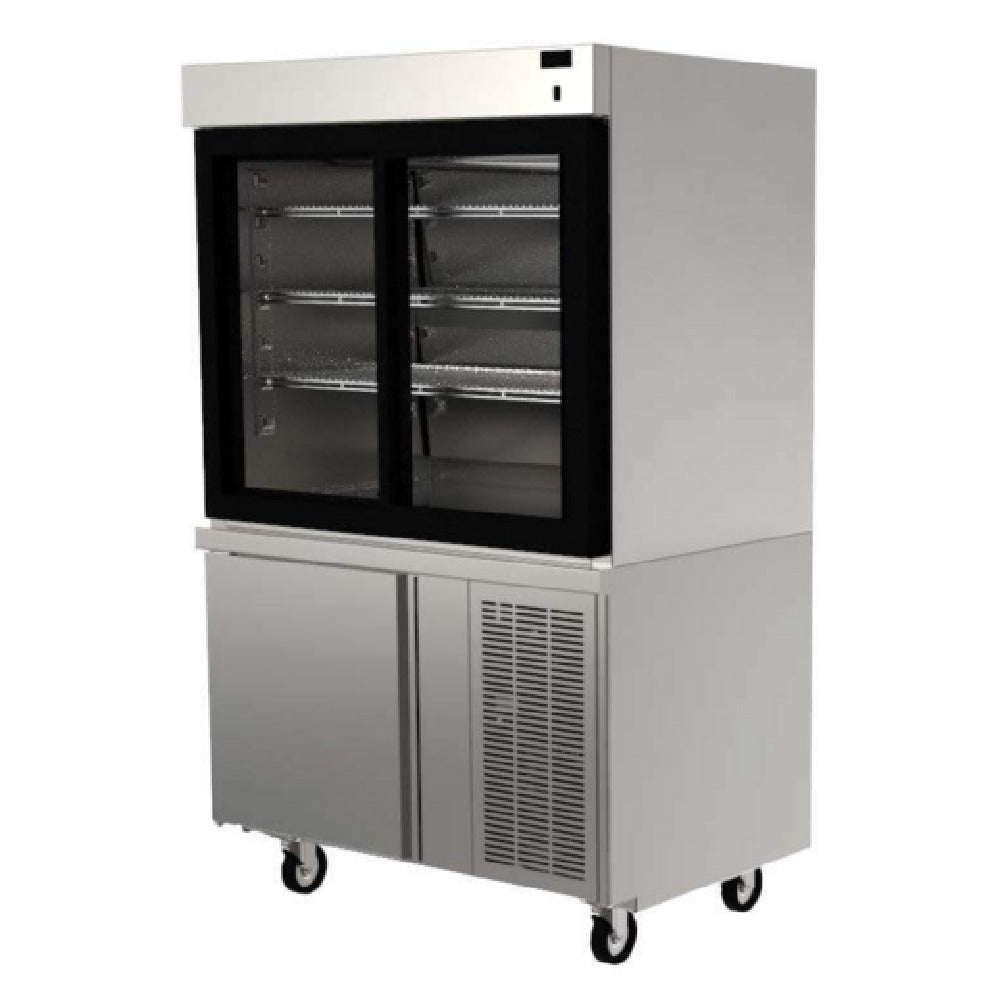 Delfield F15MC48DP Refrigerated Display Case 48"W 22.3 Cu. Ft. Capacity