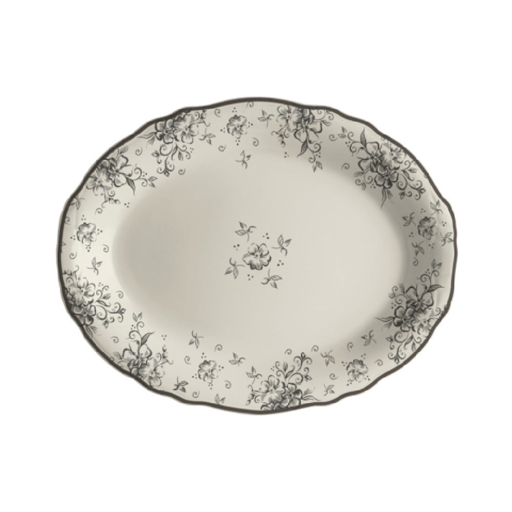 Steelite HL52763901 Oval Platter 12.625" X 9.75" Carolyn