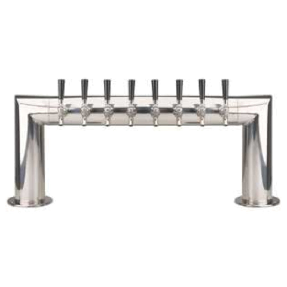 Micro Matic PT4A-8PSSKR Pass-Thru Draft Beer Tower Countertop 35"W X 14-1/4"H