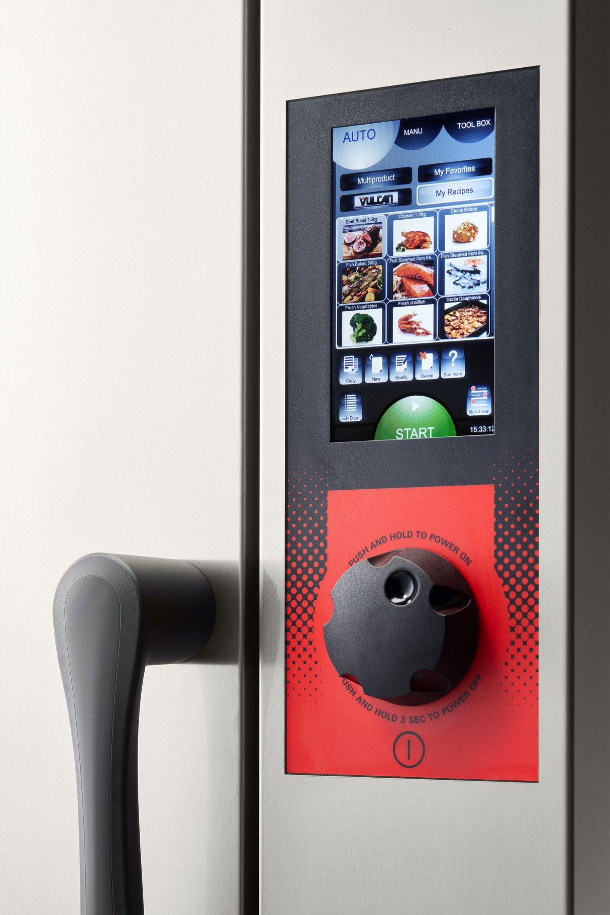 Vulcan TCM-101E-208/240 36 Inch Electric Combi Oven with Touch Control