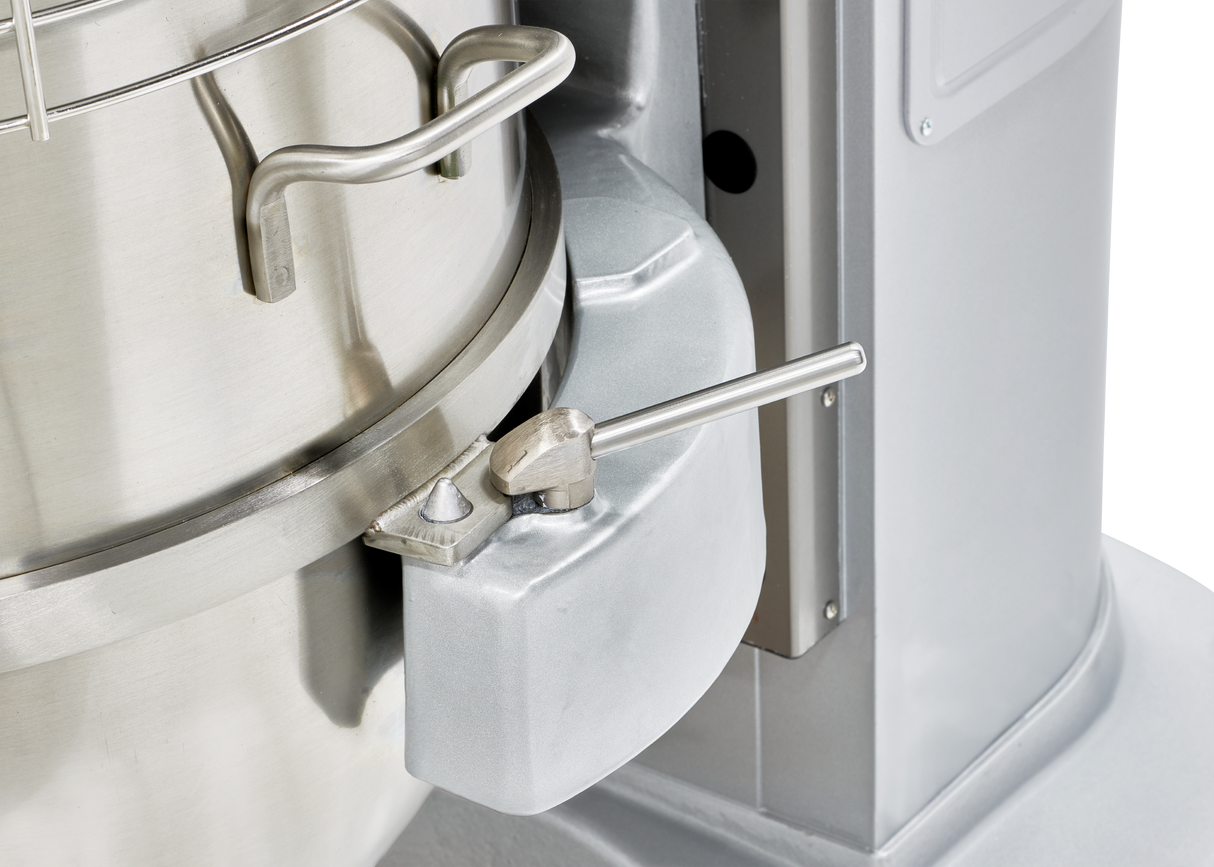 Hobart HL1400C-1STD 140 Quart Floor Model Planetary Mixer with Timer and Attachments