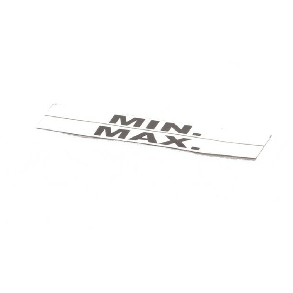 Groen Z000558 Label Maximum & Minimum