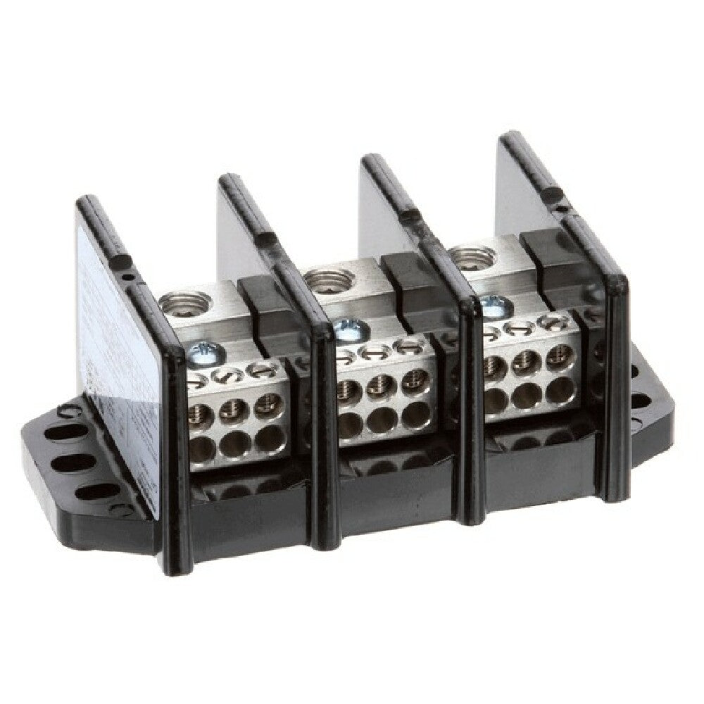 Groen 70185 Distribution Block 3 Pol E 75 Amp