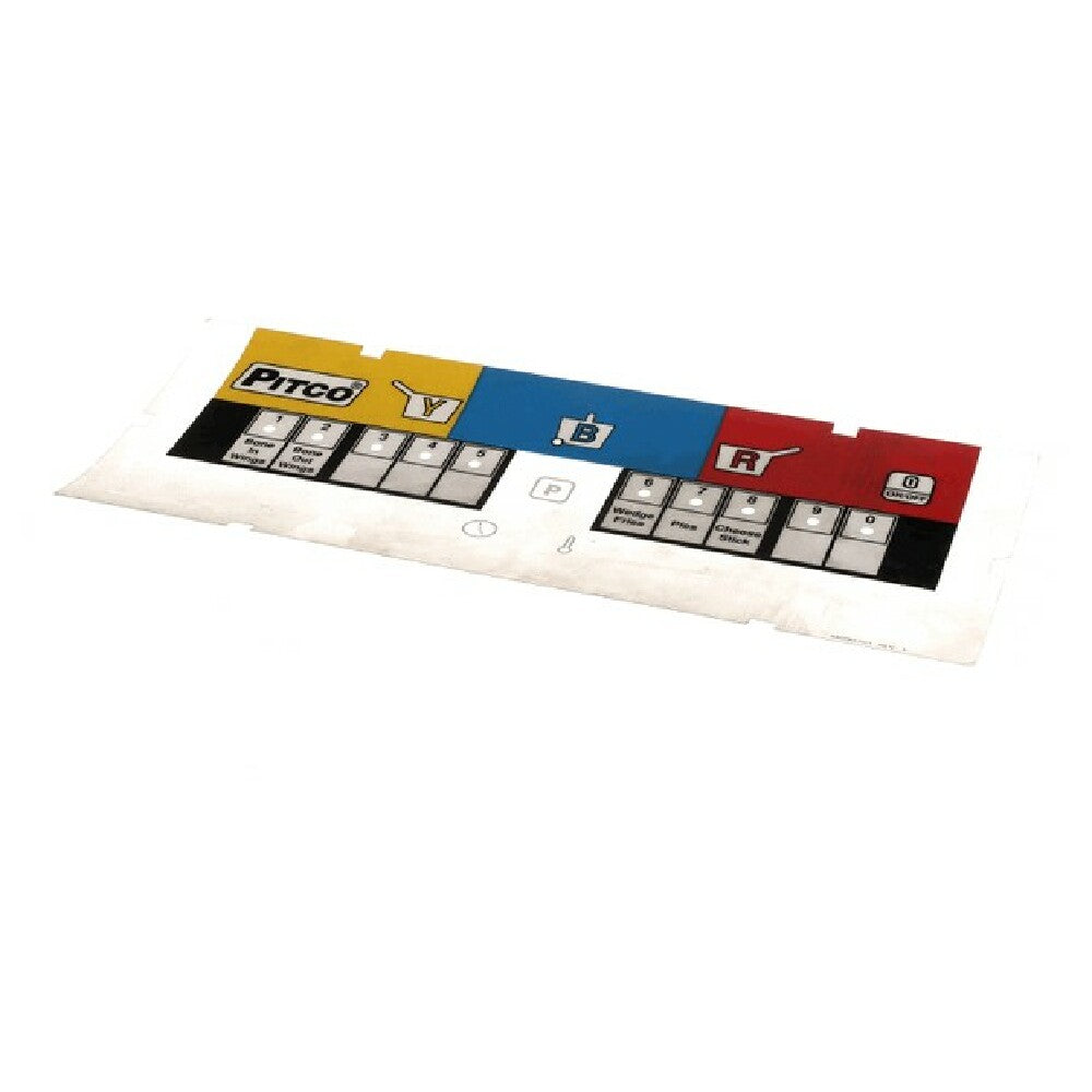 Pitco A6090701 Lbl Ovrlay Wingstreet S G