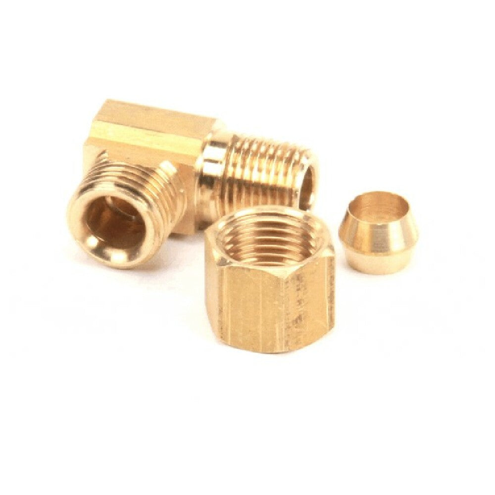 Pitco P7037797 Elbow 1/4x1/8 Brass Comp