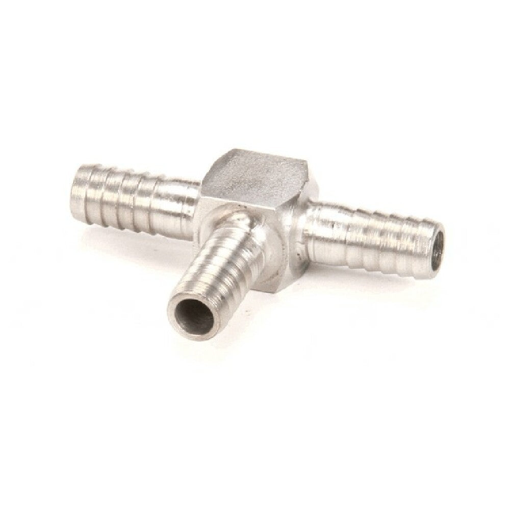 Multiplex 7007 Tee 3/8 Barb Ss