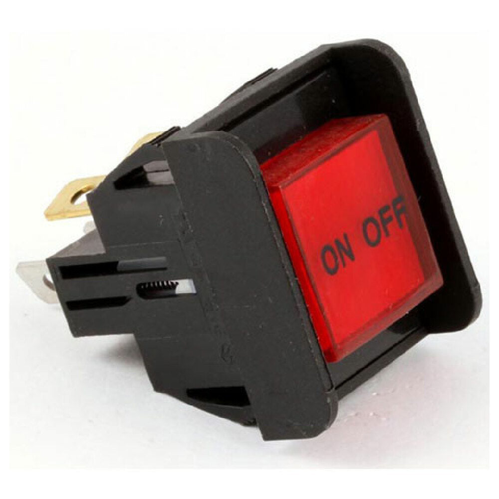 APW 1301603 Red Push Button Switch Lighted