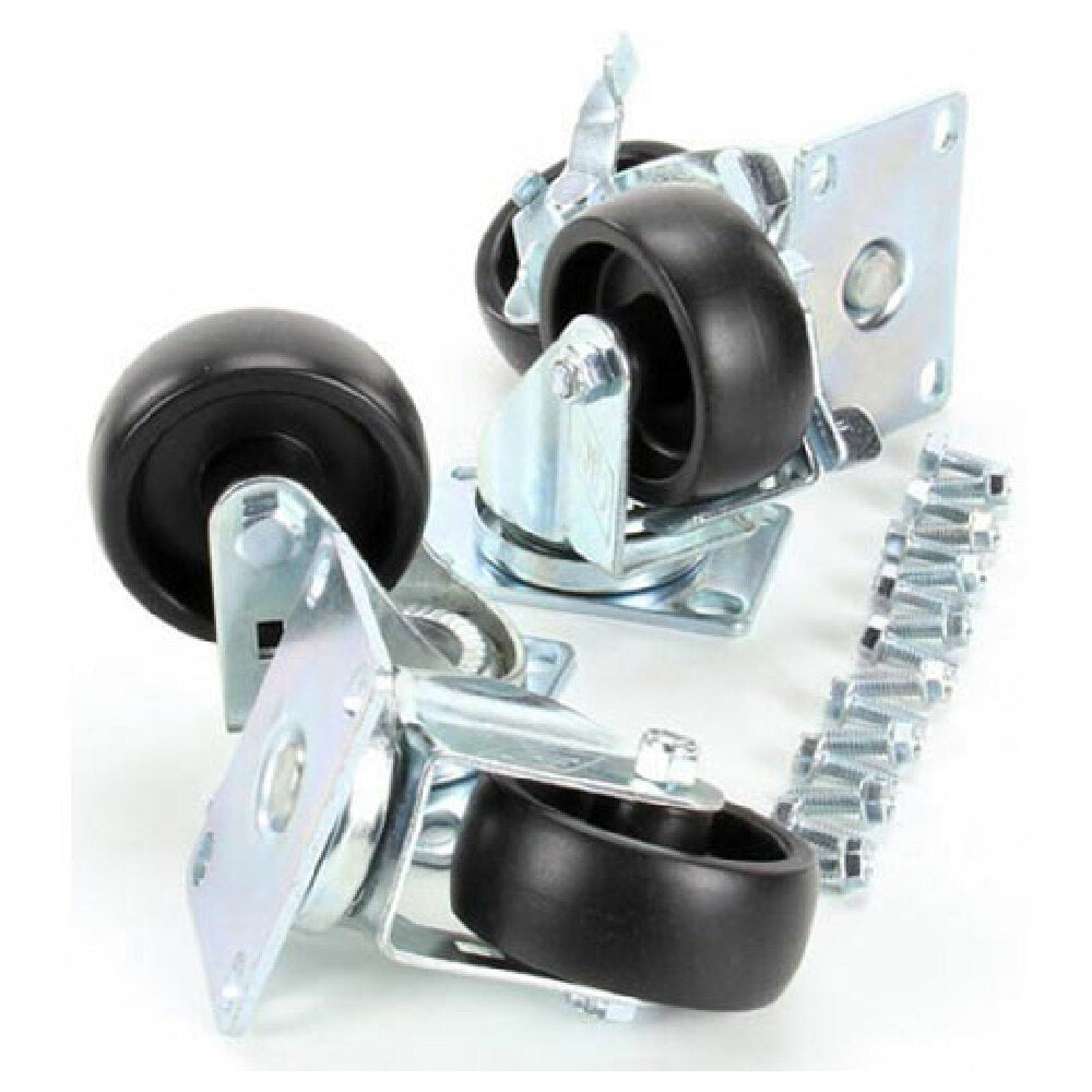 Silver King 10314-79 Caster Plate Kit 3 Wh/4 1/8 Th