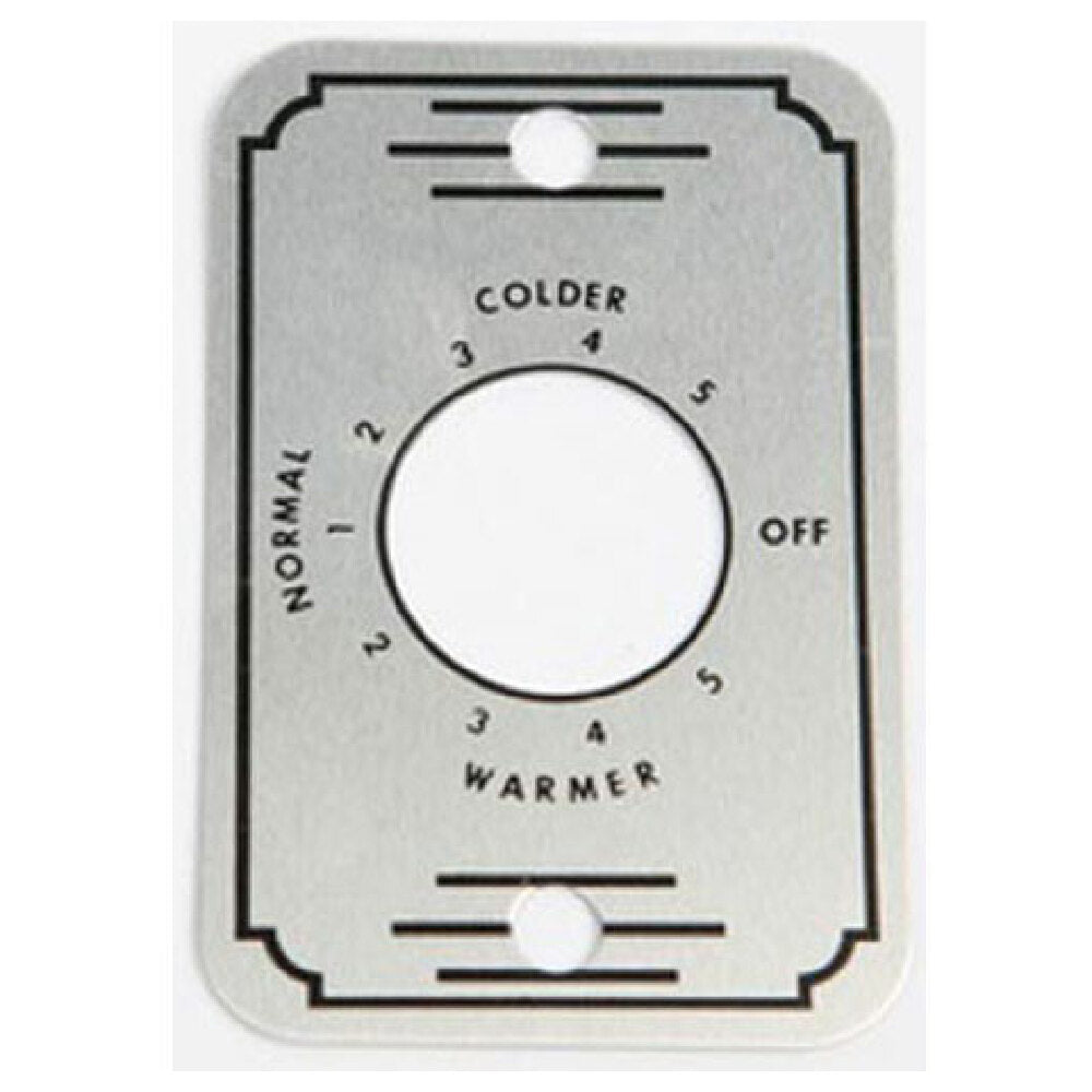 Silver King 20653P Plate Control Temp