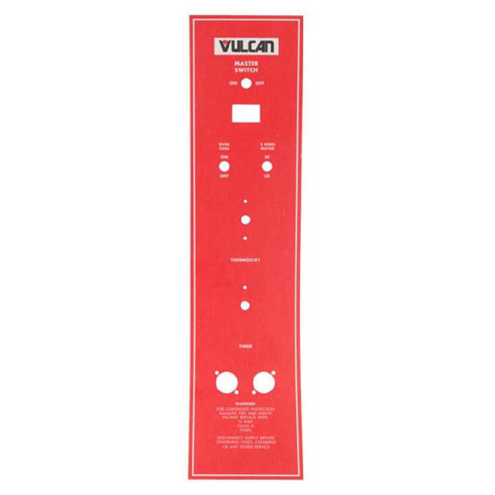 Vulcan Hart VH00-360881-00001 Panel Overlay