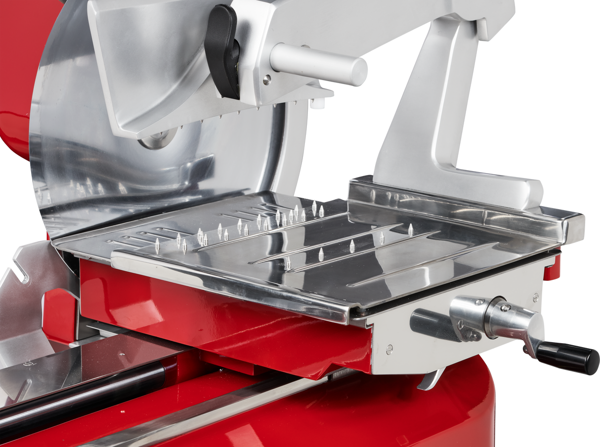 Berkel 330M-STD 13 Inch Manual Food Slicer with Chromium-plated Knife Stainless Steel and Aluminum