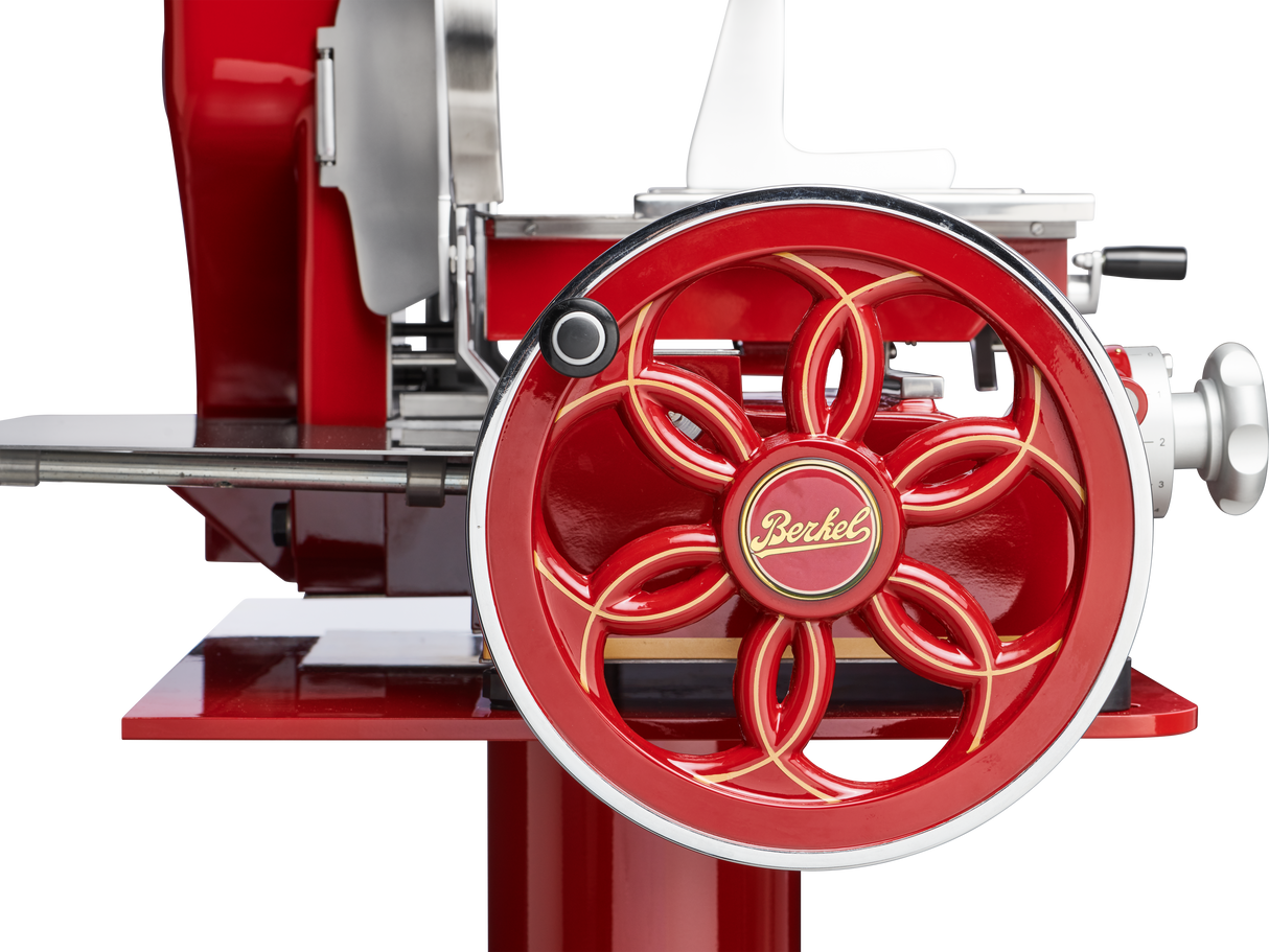 Berkel 330M-STD 13 Inch Manual Food Slicer with Chromium-plated Knife Stainless Steel and Aluminum