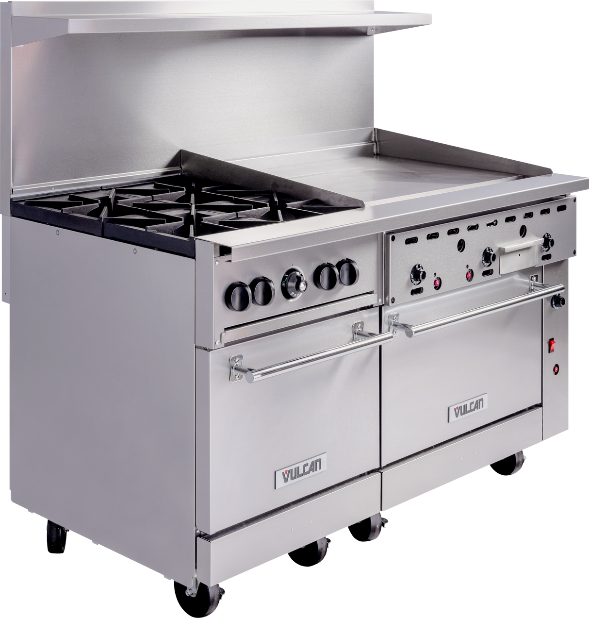 Vulcan 60SC-4B36GTP Gas 60 Inch Endurance Restaurant Range with 4 Burners 30000 BTU