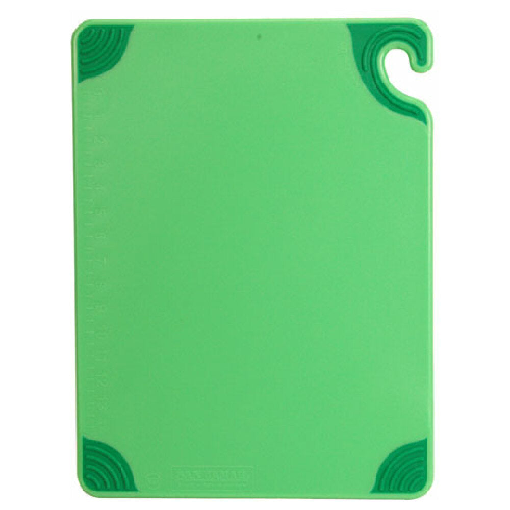 San Jamar SJCBG152012GN 15x20x.5in Gr Cut Brd Saf T Grip