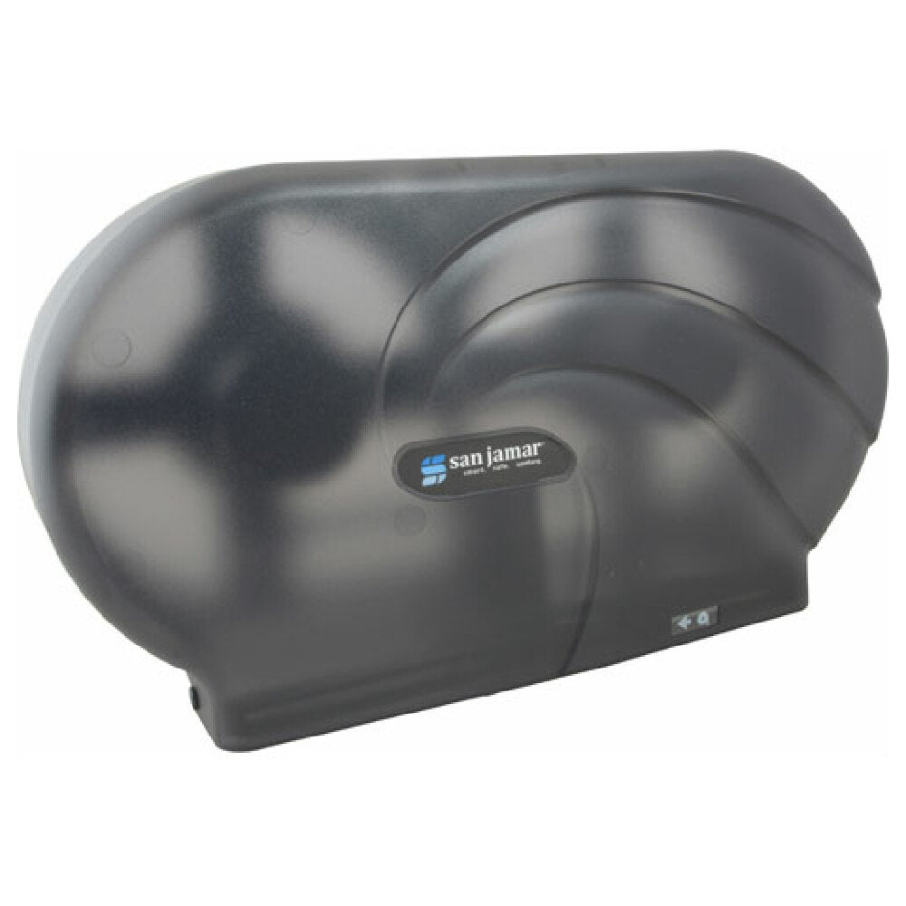 San Jamar SJR4090TBK Bk Twin Tissue Disp Jumbo Oceans