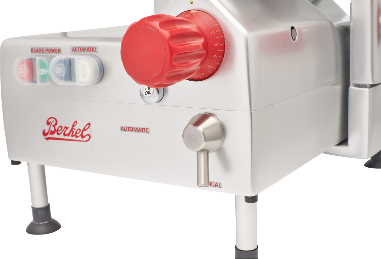 Berkel B12A-SLC 12 Inch Automatic Manual Angled Gravity Feed Electric Food Slicer