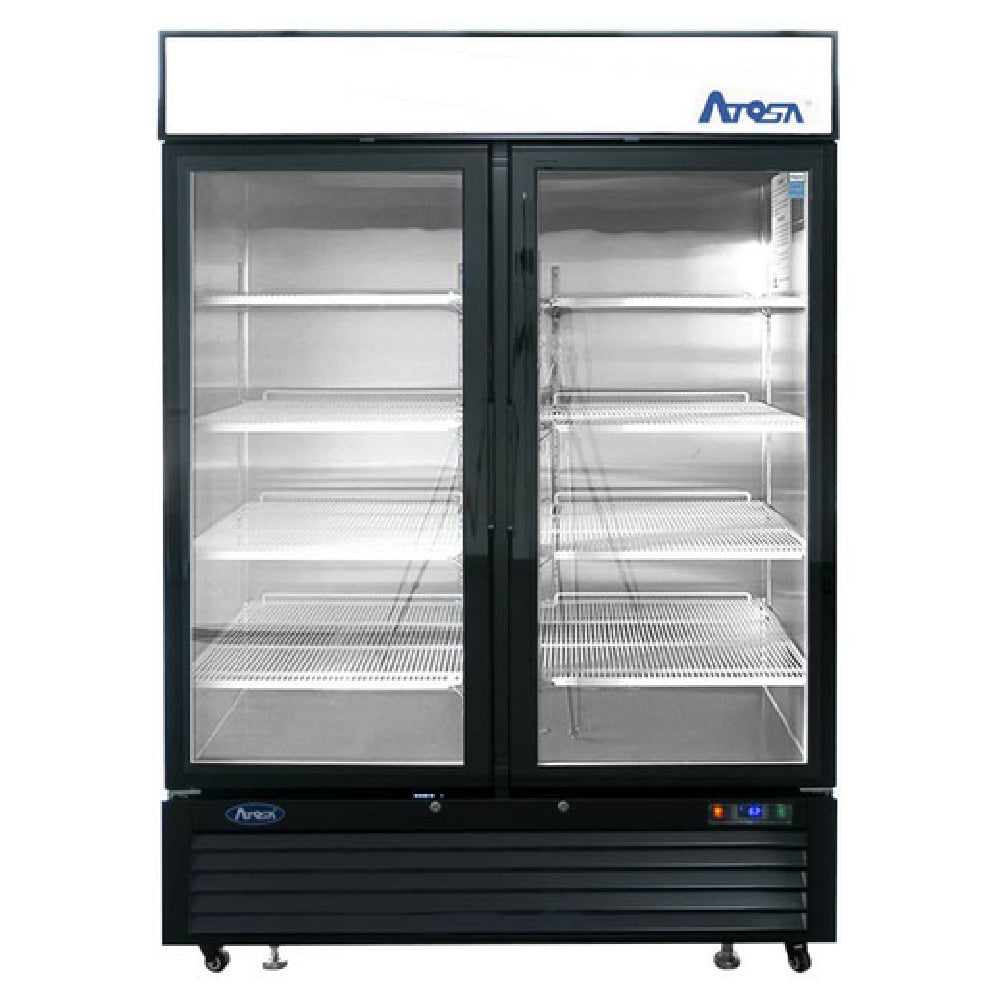 Atosa MCF8721ES Freezer Merchandiser Two-section 54-2/5"W X 31-1/2"D X 81-1/5"H