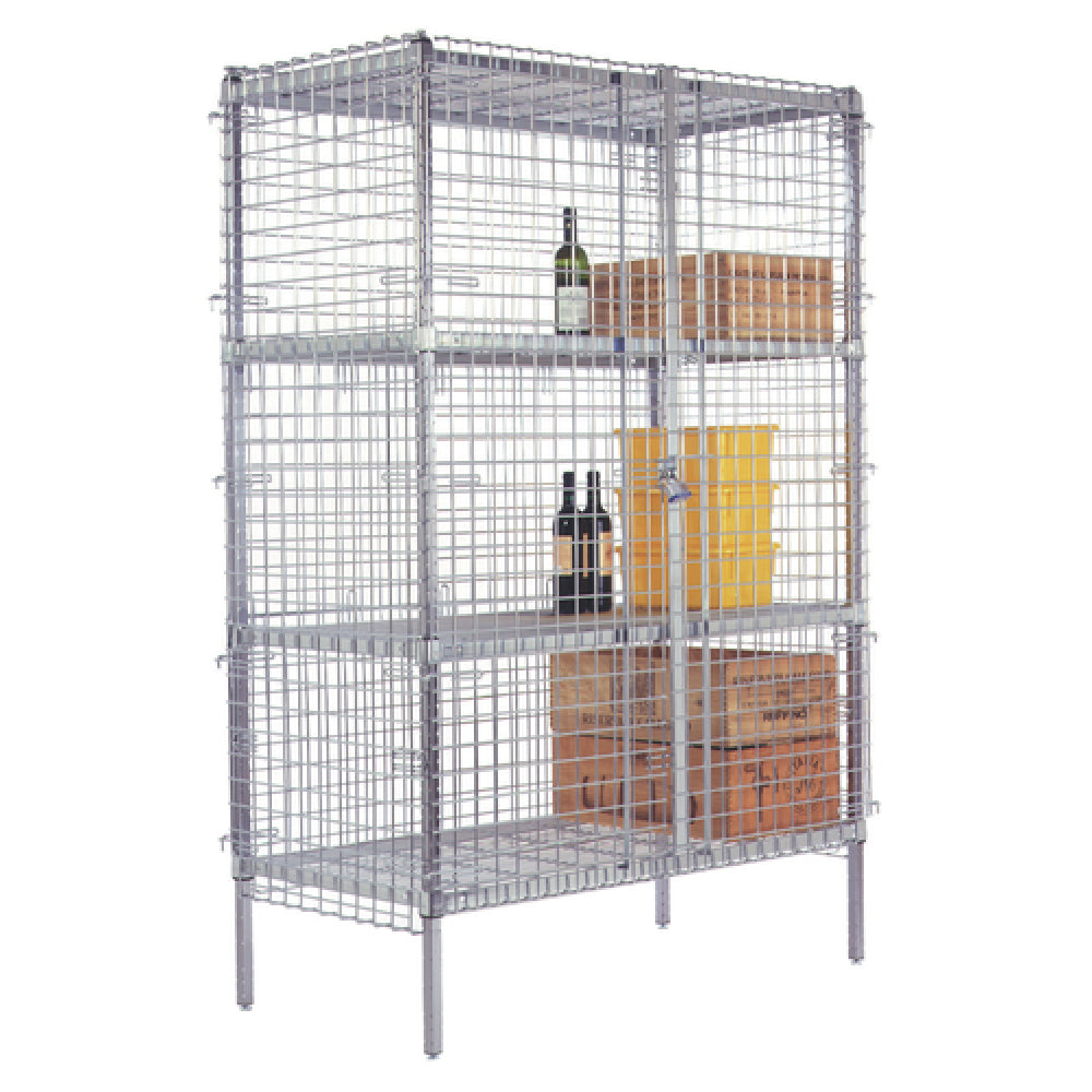 SPG SU1313CP - Amco Security Unit, For Stationary Use, Includes 4 Posts