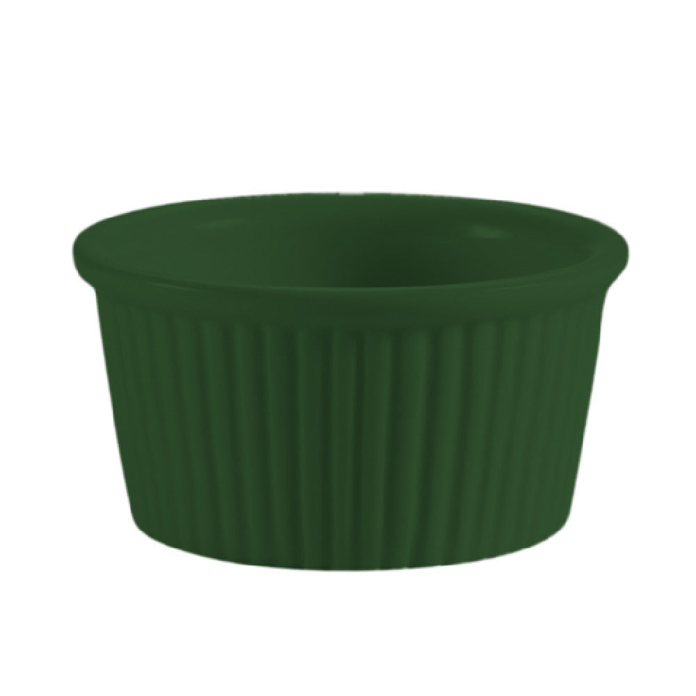 CAC China RKF-4-G RKF Ramekin 4 Oz. 3-1/8" Dia. X 1-1/2"H
