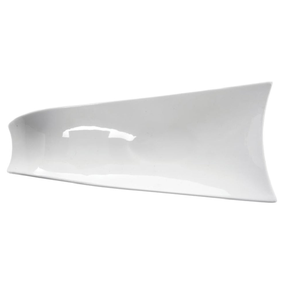 Hubert 77916 - Spoon Holder, 7-9/10" X 3-1/3" X 1-1/3"H, Ribbon Style Shape