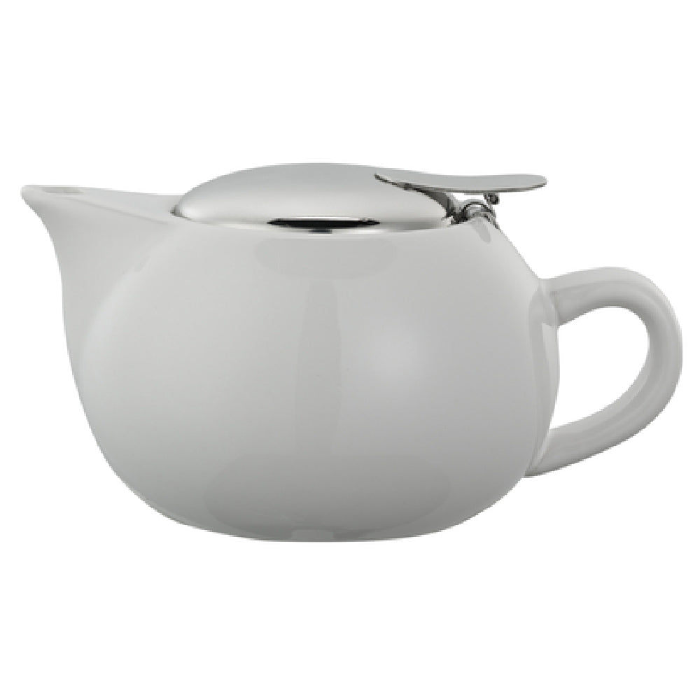Service Ideas TPC10WH Teapot 0.3 Liter (10 Oz.) 3" X 6" X 3"