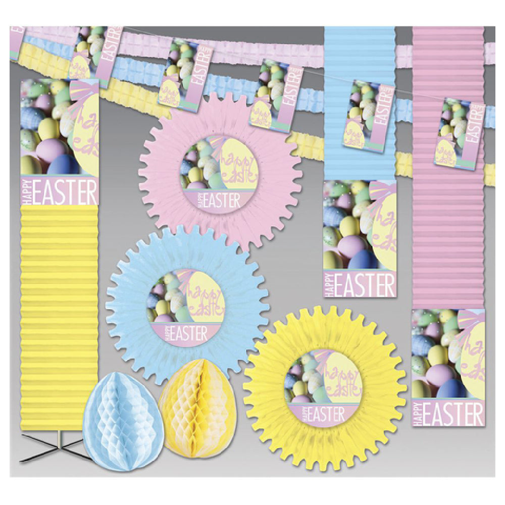 Hubert 28886 - Decoration Kit, Easter Eggs, 6000 Sq. Ft.