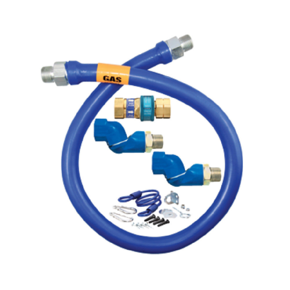 Dormont 16100BPQ2SR48BX Dormont Blue Hose™ Moveable Gas Connector Hose Assembly