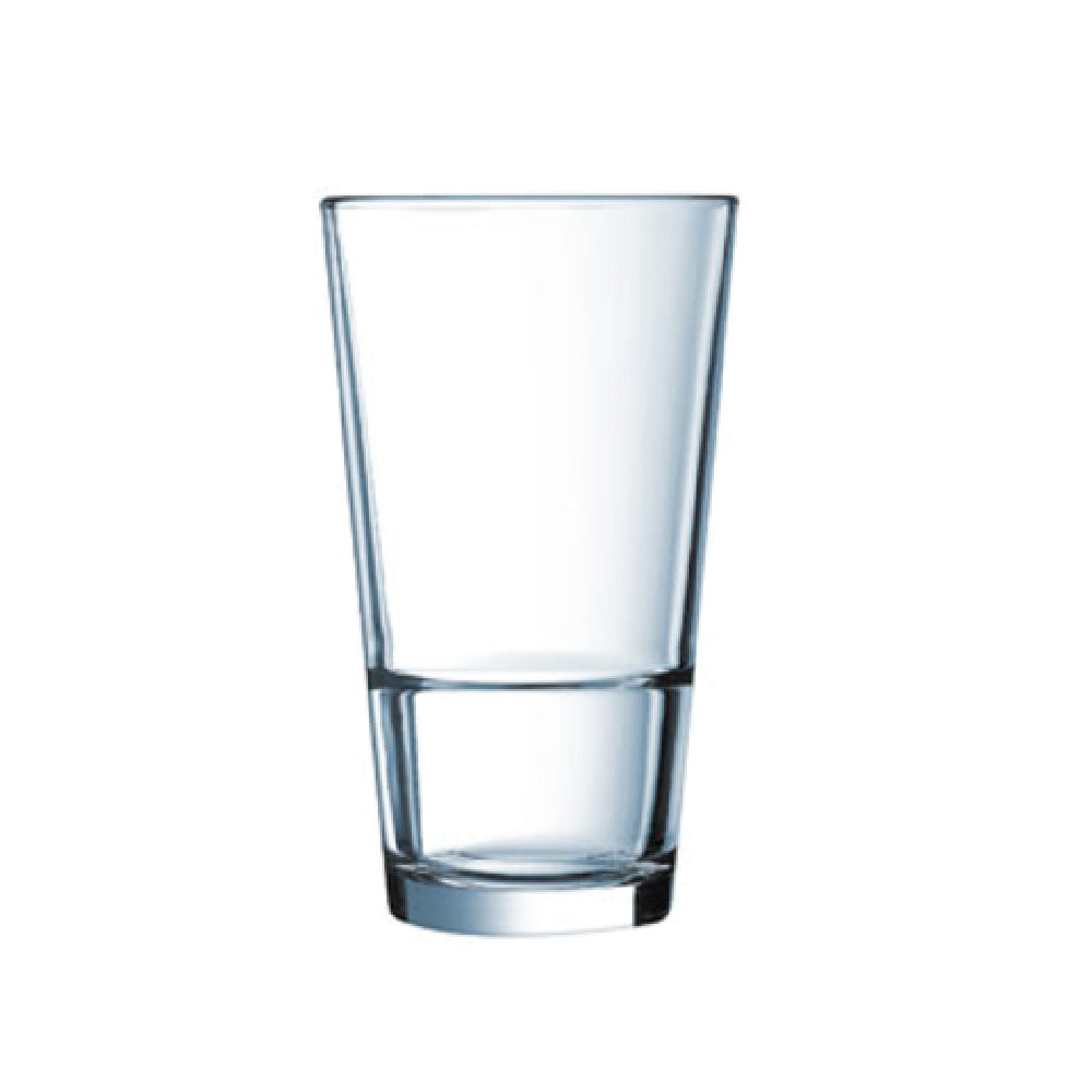 Arc Cardinal L5217 Arcoroc Stack Up Hi Ball 11.75 Oz Soda Lime Glass