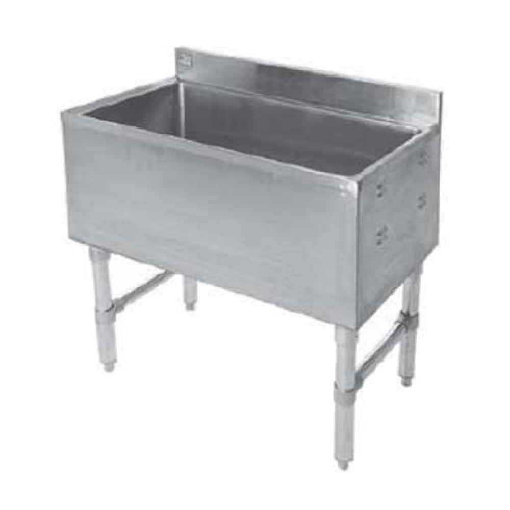 Klinger's Trading IC1830 Underbar Ice Chest 30"W X 18"D X 29"H 18/304 Stainless Steel Construction