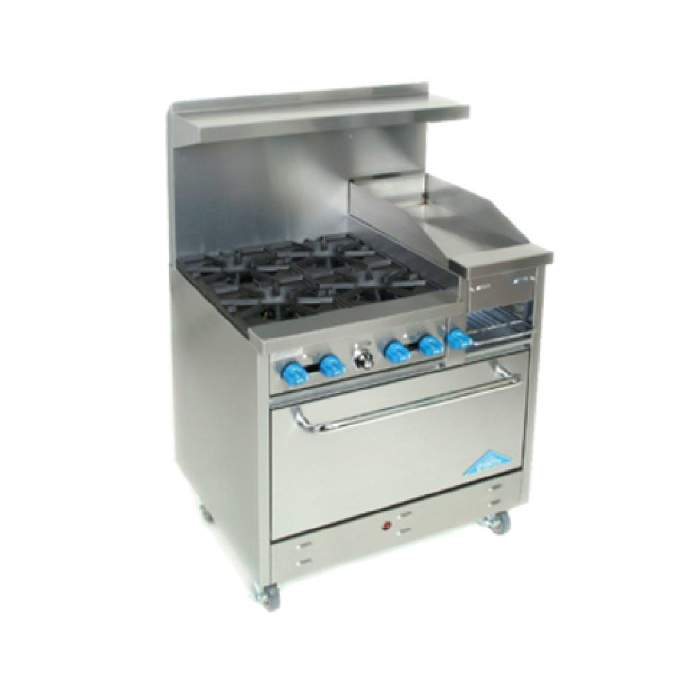 Comstock-Castle F330-12B Range Gas 36" Wide