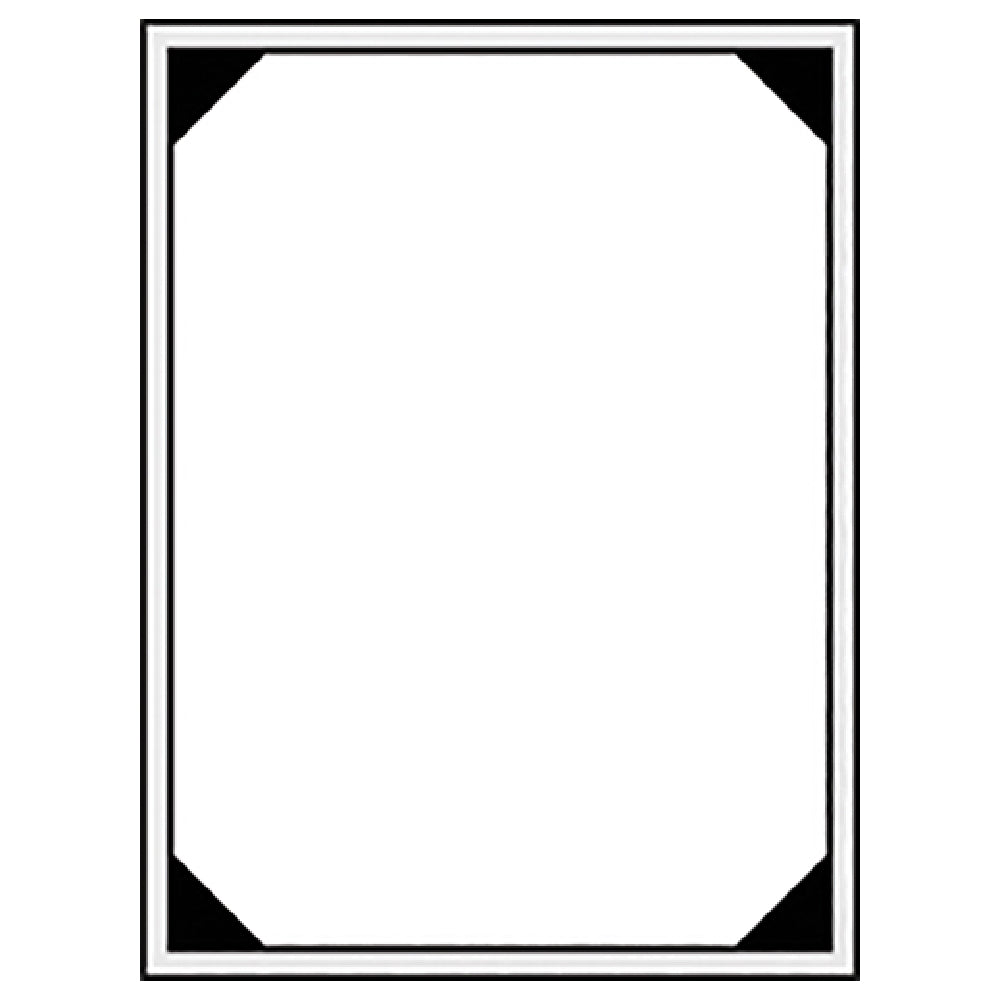 Risch WOOD-1V 4.25X14 Authentic Wood Menu Cover (specify Color) 4-1/4" X 14" Single