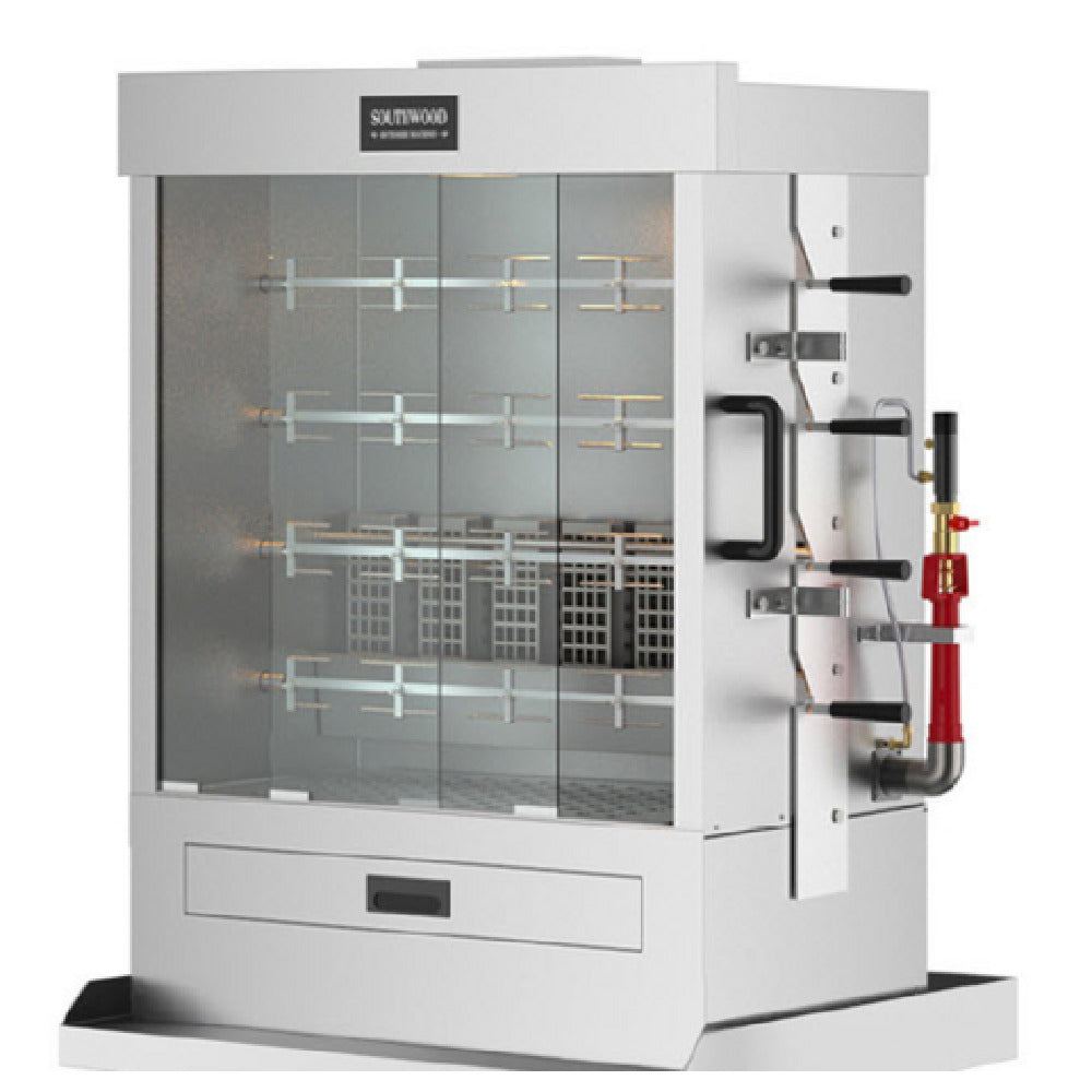 USR Brands RG4 Southwood Rotisserie Oven Natural Gas / LP (field Convertible)