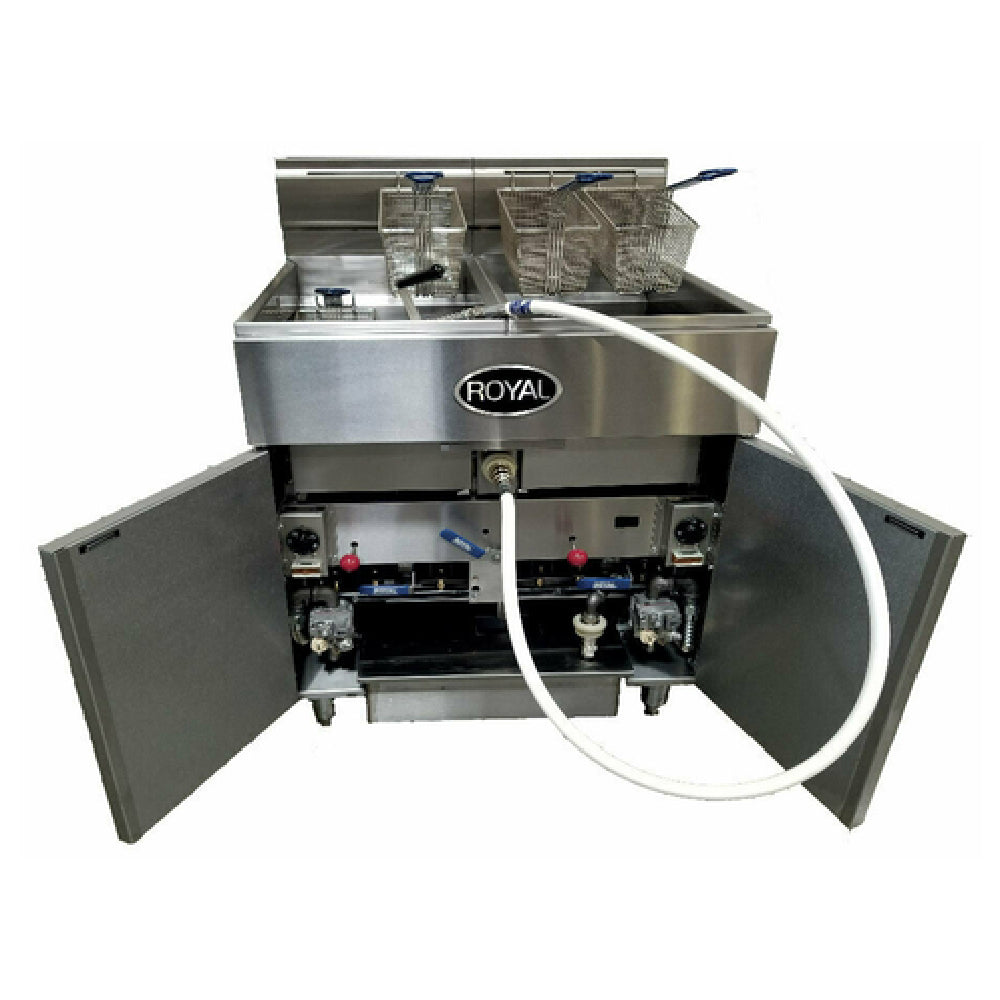 Royal Range Of California RHEF-75-5-DM_LP High Efficiency Fryer Battery Gas Floor Model