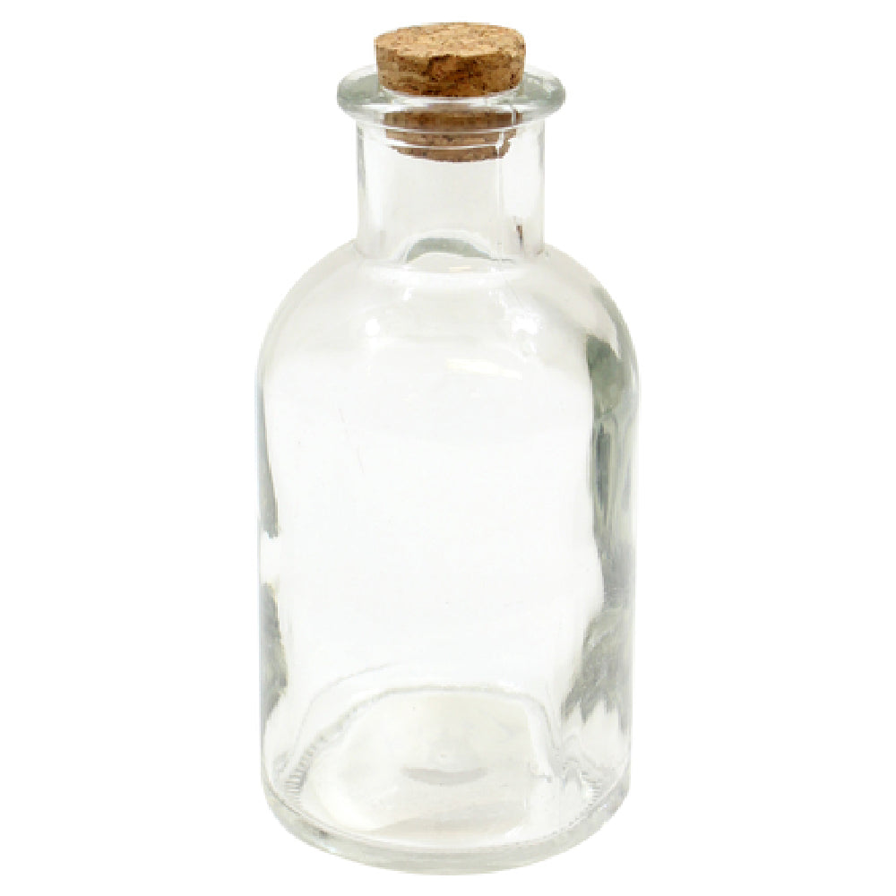 Tablecraft H92003 Olive Oil Bottle 5 Oz. Clear Glass Bottle (dishwasher Safe)