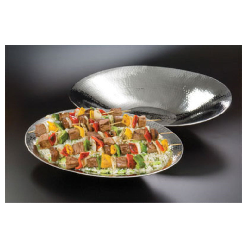 American Metalcraft HMOV1621 Serving Bowl 192 Oz. 20-1/8"L X 16-1/4"W X 3-1/2"H