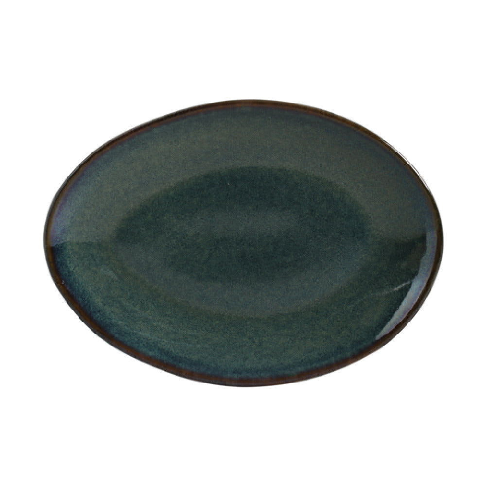 Porto Brasil 15414119001 - Oval Dessert Plate, 8.86", Stoneware
