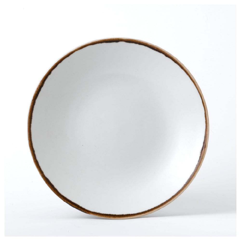 Arc Cardinal HN255 Dudson Harvest Natural Deep Coupe Plate (D:10.0'') Vitrified Ceramic