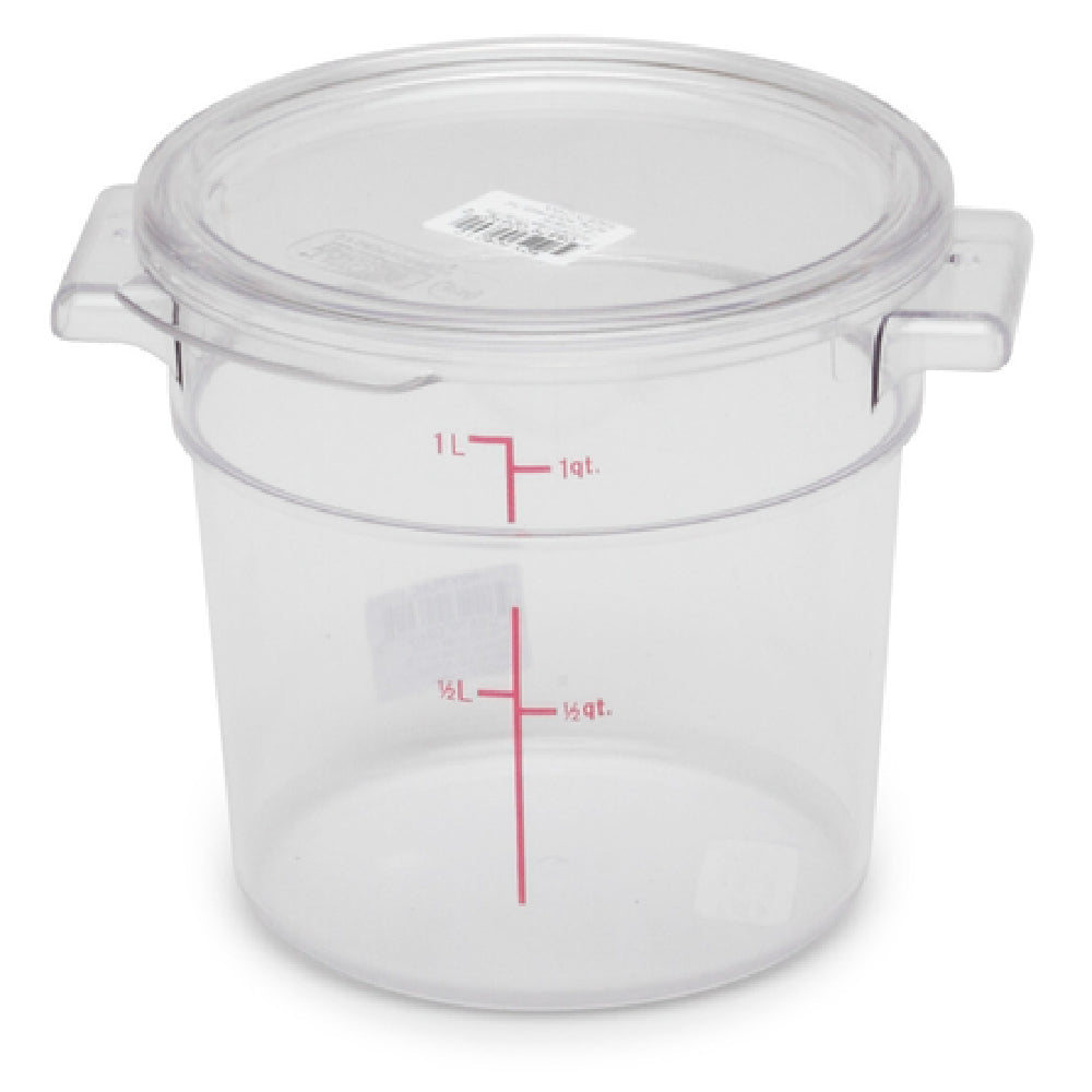 Royal ROY PCRC 1 - Storage Container, 1 Qt., Round