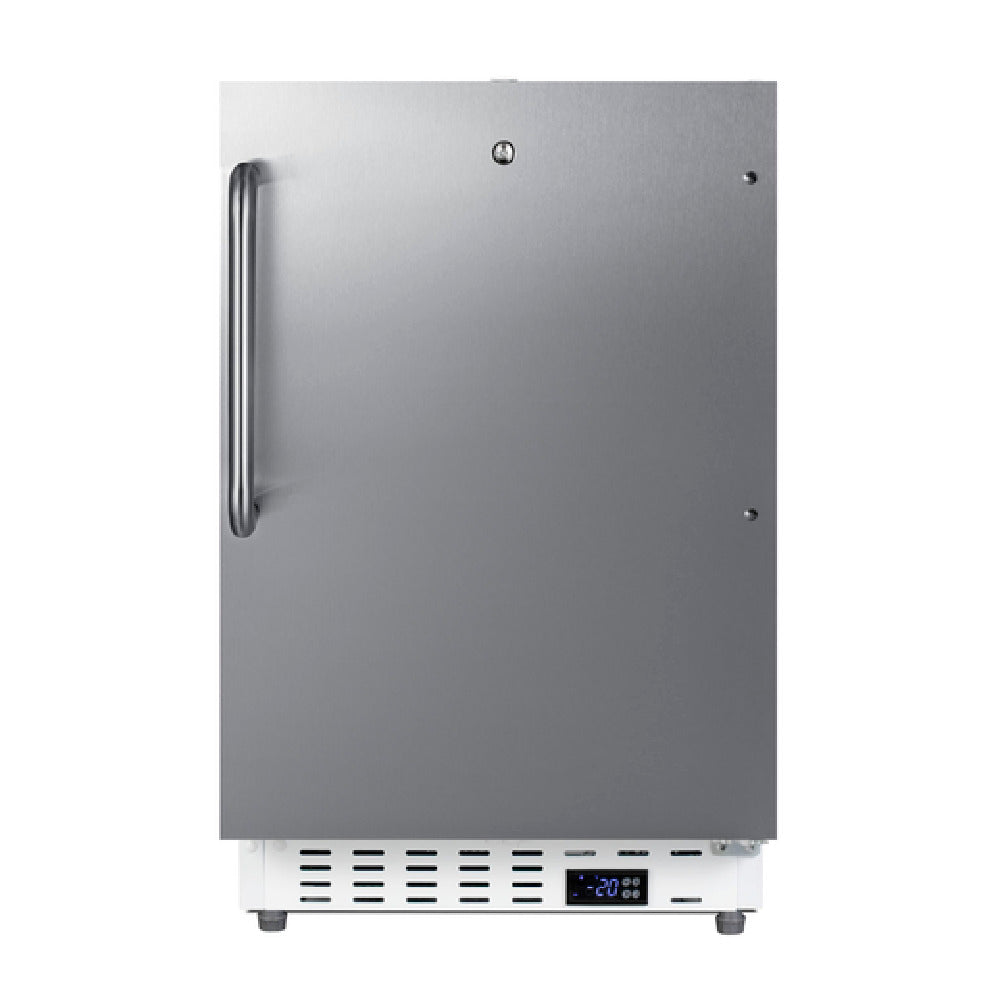 Summit SCF505SSTBADA Undercounter All-Freezer Upright Design Built-in Or Freestanding