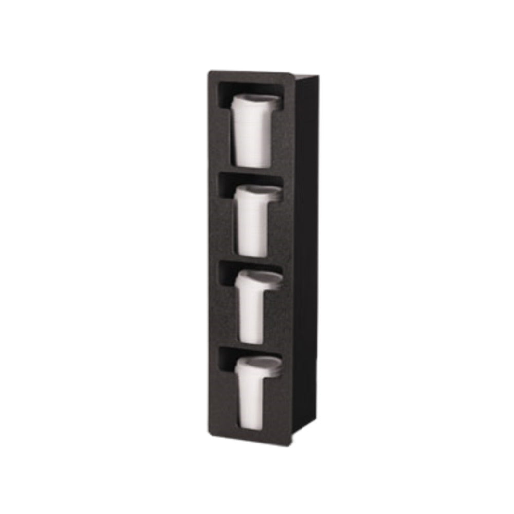 Vollrath FML-4V Flush Mount Lid Holder (4) Columns Vertical Mount