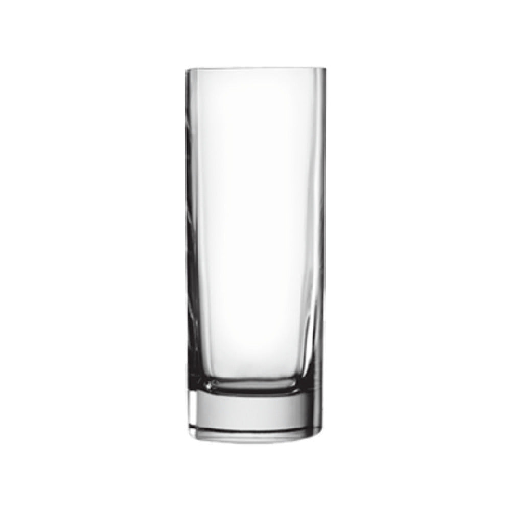BauscherHepp 09832/06 Long Beverage Glass 13.25 Oz. Square Shaped Bottom