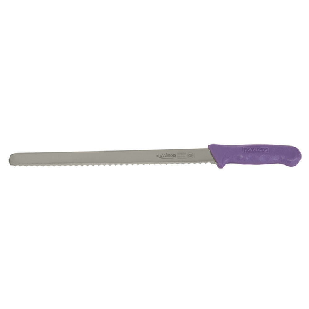 Winco KWP-121P Slicer Knife 12" Blade Allergen Free