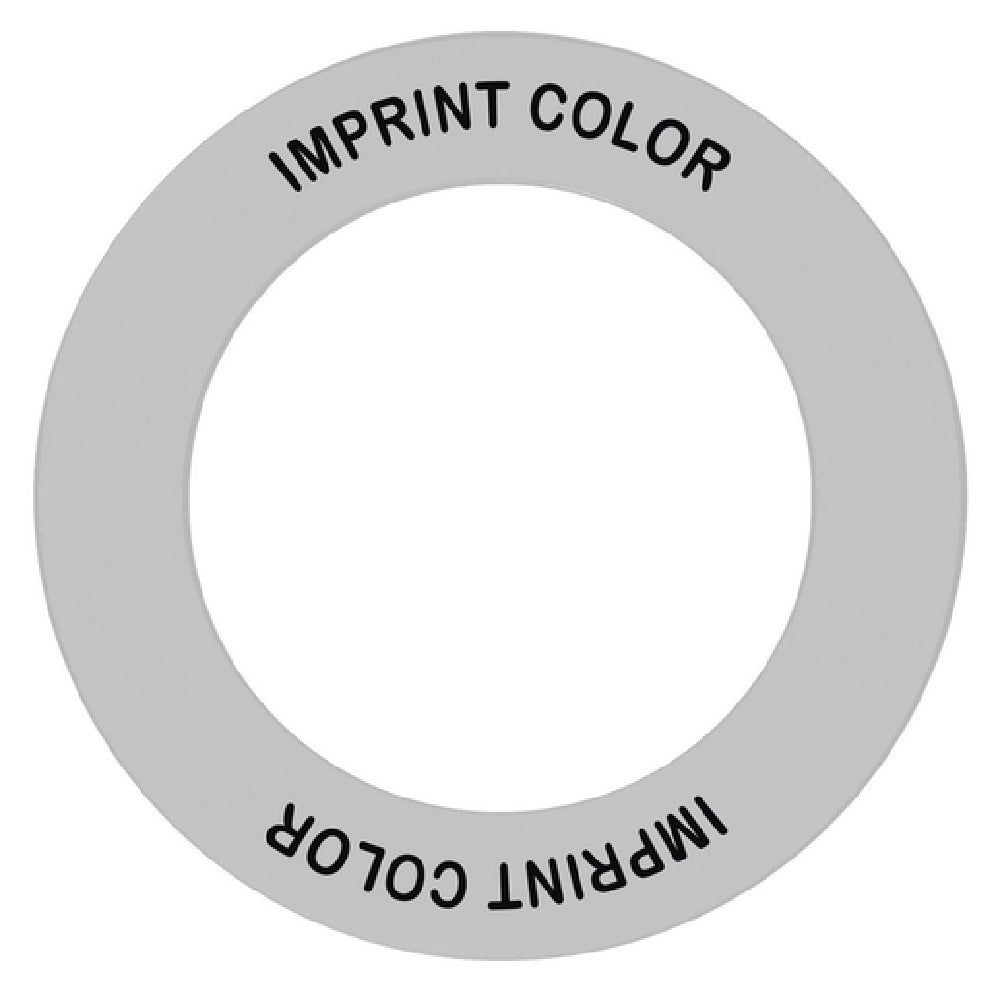 Hubert 12194 - Squeeze Bottle ID Ring, 3-1/2" Outside Dia., 2-1/2" Inside Dia.
