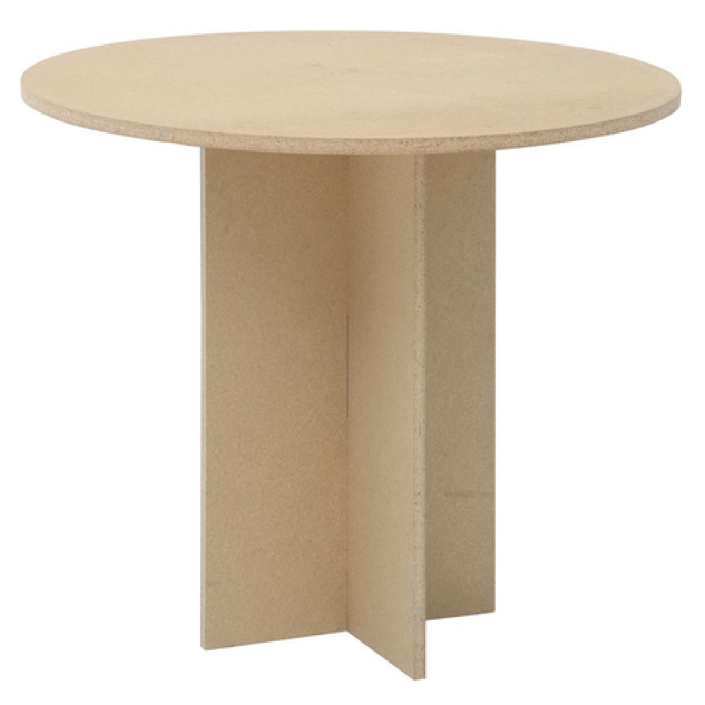 Hubert 41394 - Display Table, 35-3/4" Dia. X 30"H, Round