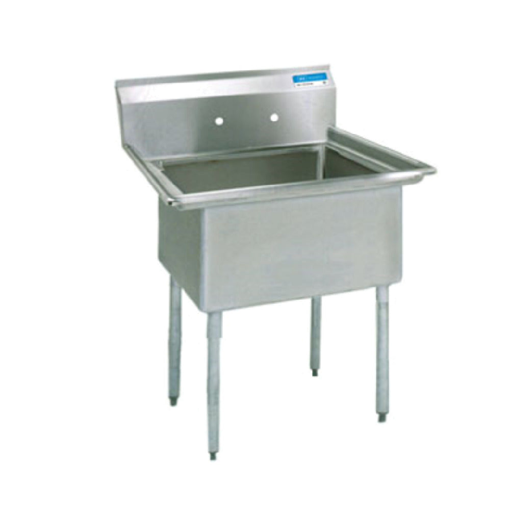BK Resources BKS-1-1620-12 Sink One Compartment 21"W X 25-13/16"D X 43-3/4"H Overall Size