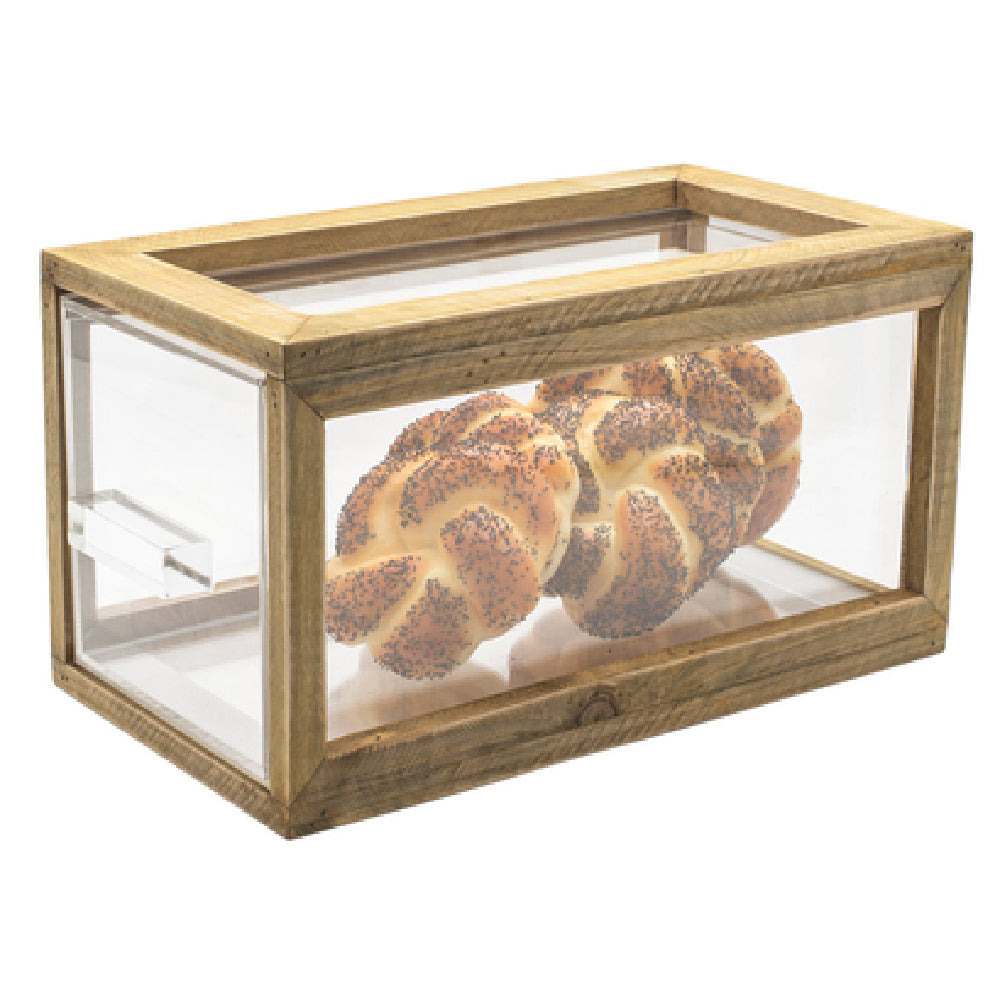 FOH BHO084NAW20_ Rustic Wood Housing/Drawer Set Includes One BRI010NAW28 13" Asheville Risers Set Of 2 Cider