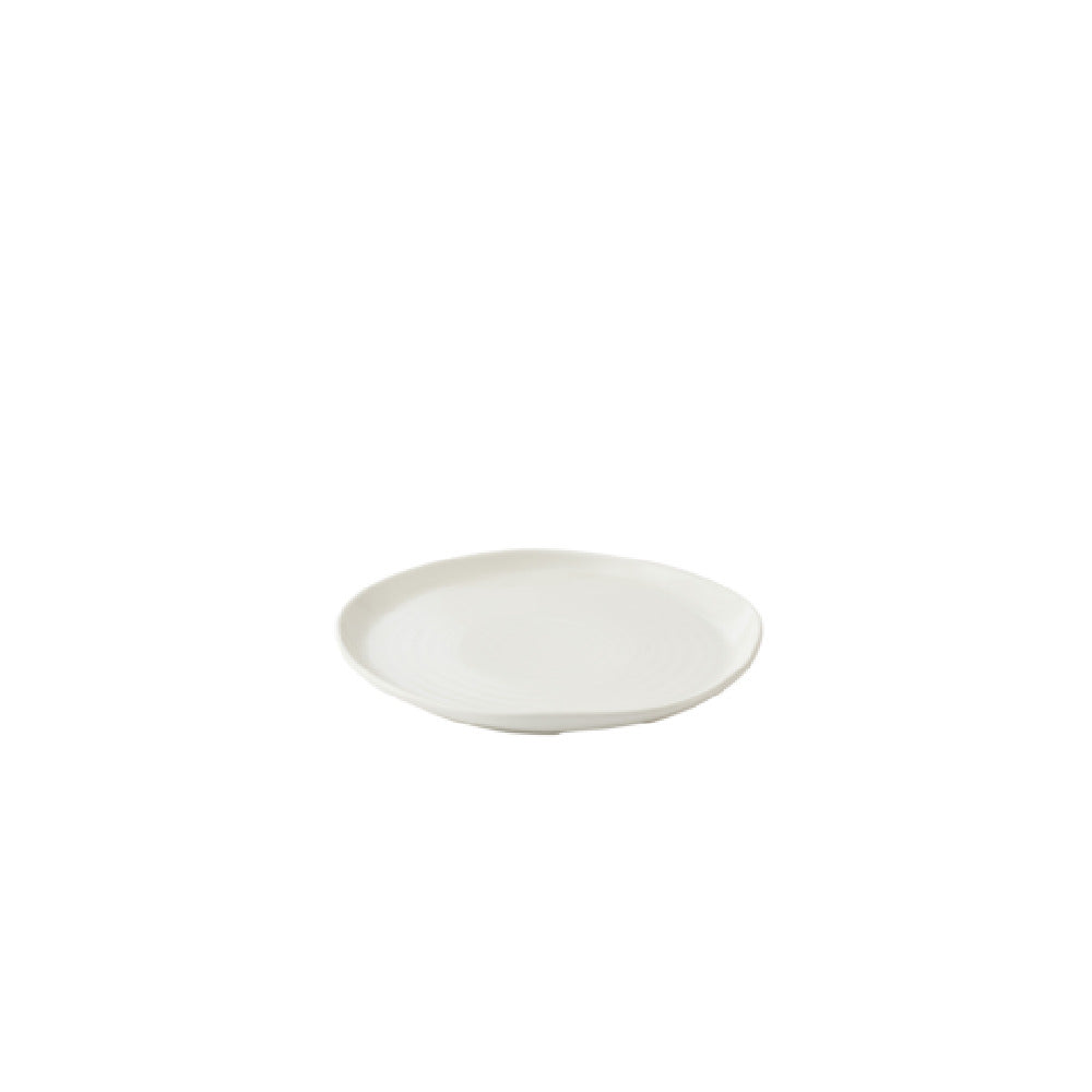Churchill China WH PO261 - White Natural Plate, 26 Cm, Organic