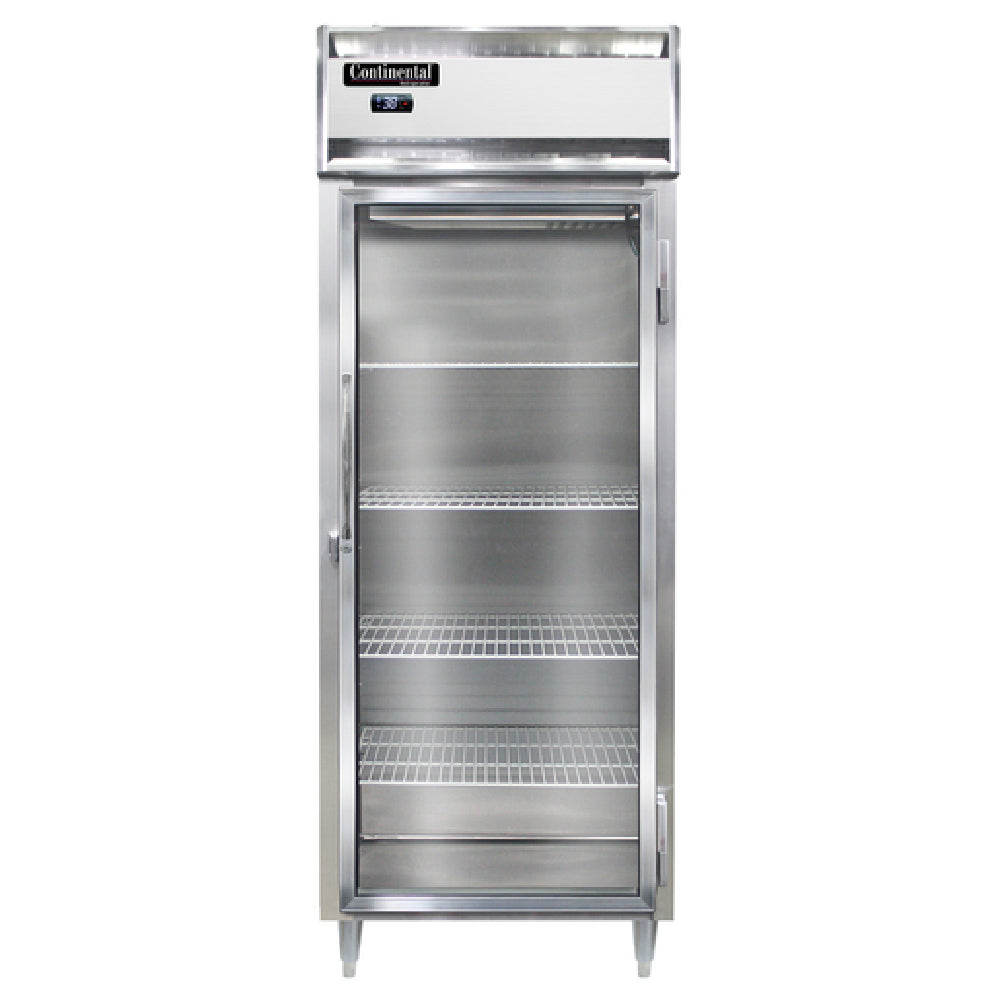 Continental Refrigerator D1RENSSGD Designer Line Wide Refrigerator Reach-in 28-1/2"W