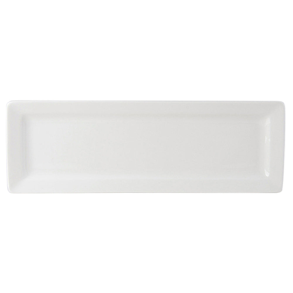 Tuxton ABU-553 Plate 16" X 5-1/2" Rectangular