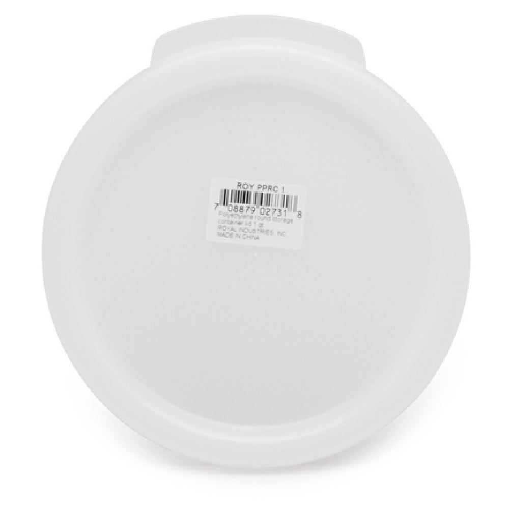 Royal ROY PPRC 1 - Lid, For 1 Qt. Storage Containers, Round